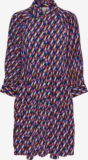 Y.A.S Robe-chemise 'ZAGGA' en bleu foncé / violet / noir / blanc, Vue avec produit