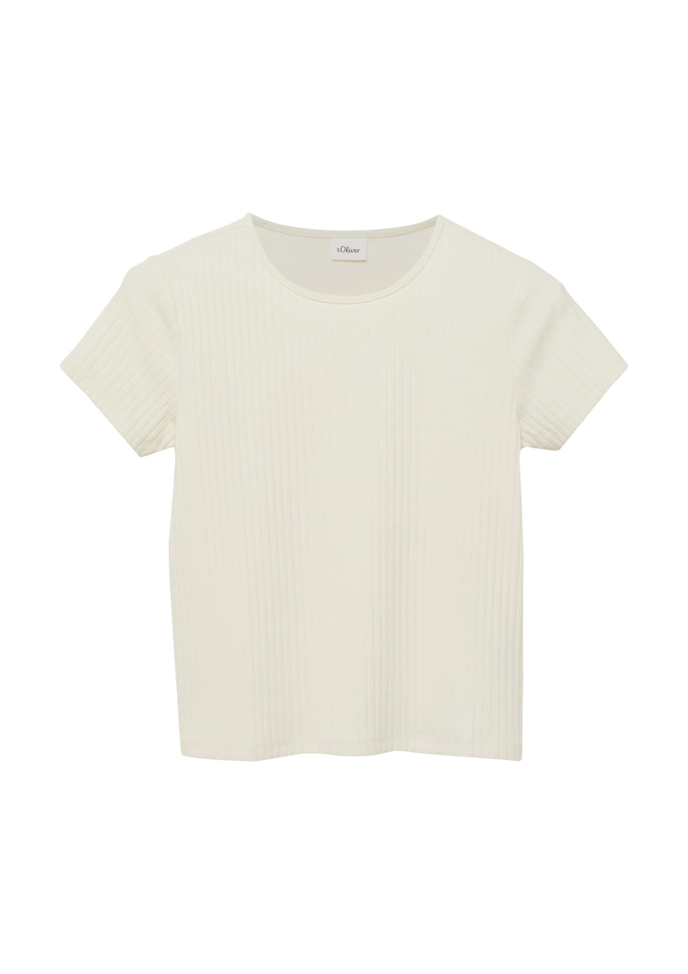 s.Oliver Shirt in Beige: front
