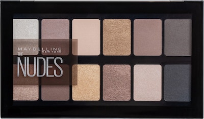 MAYBELLINE New York Eyeshadow 'The Nudes Palette' in Mixed colors, Item view