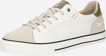 MUSTANG Platform trainers in Beige: front