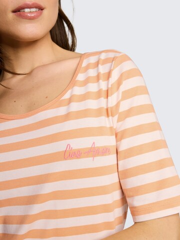 TOM TAILOR Shirt in Orange