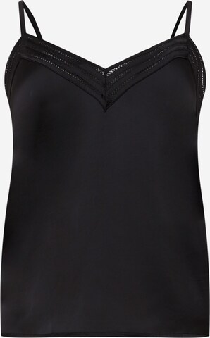 Guido Maria Kretschmer Curvy Collection Top 'Brianne' in Black: front