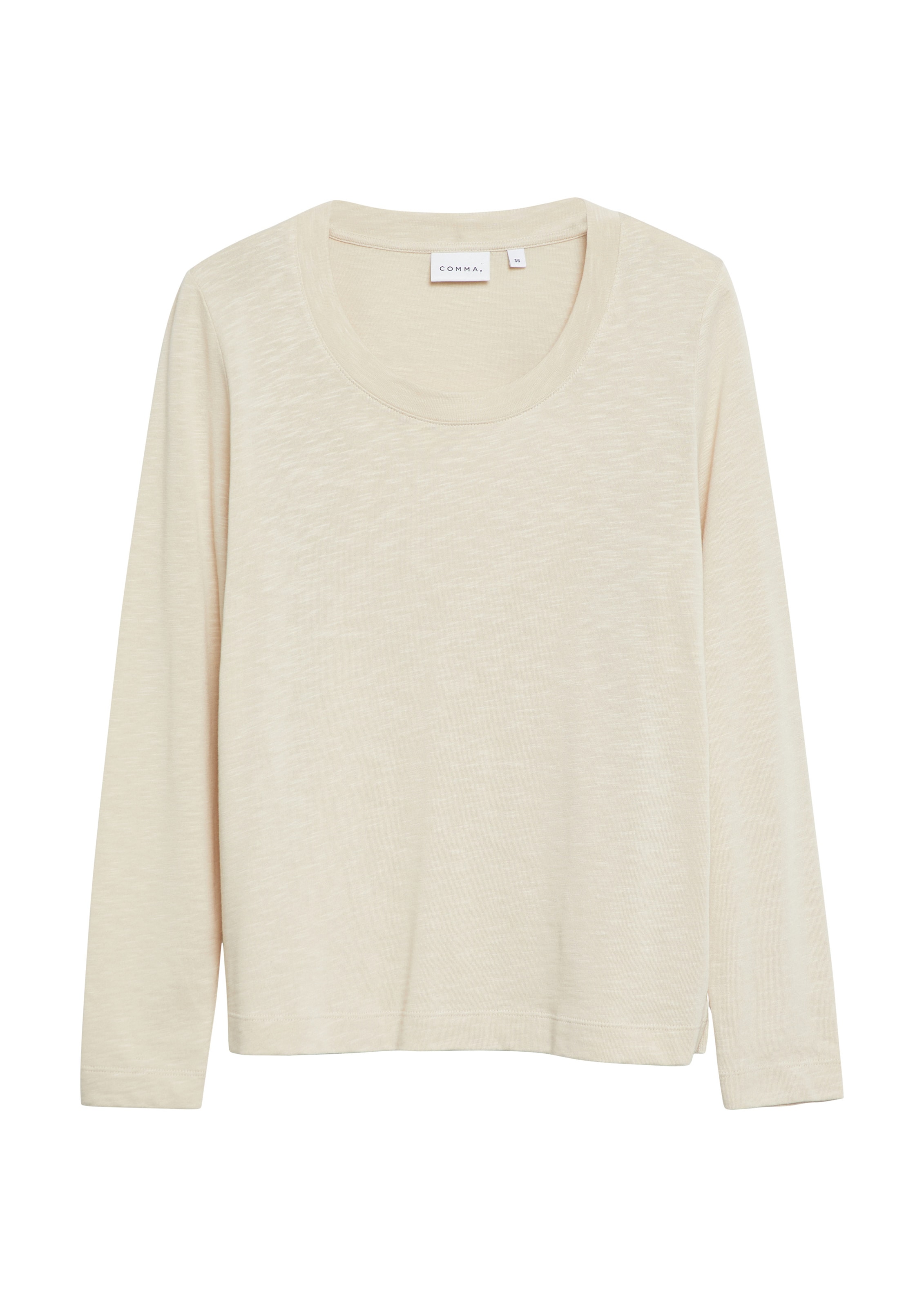 COMMA - Camiseta en beige: frente