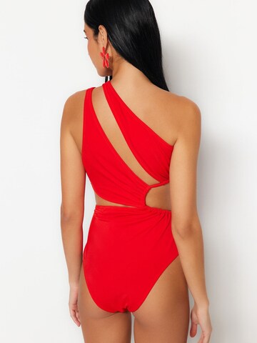 Bustino Costume intero di Trendyol in rosso