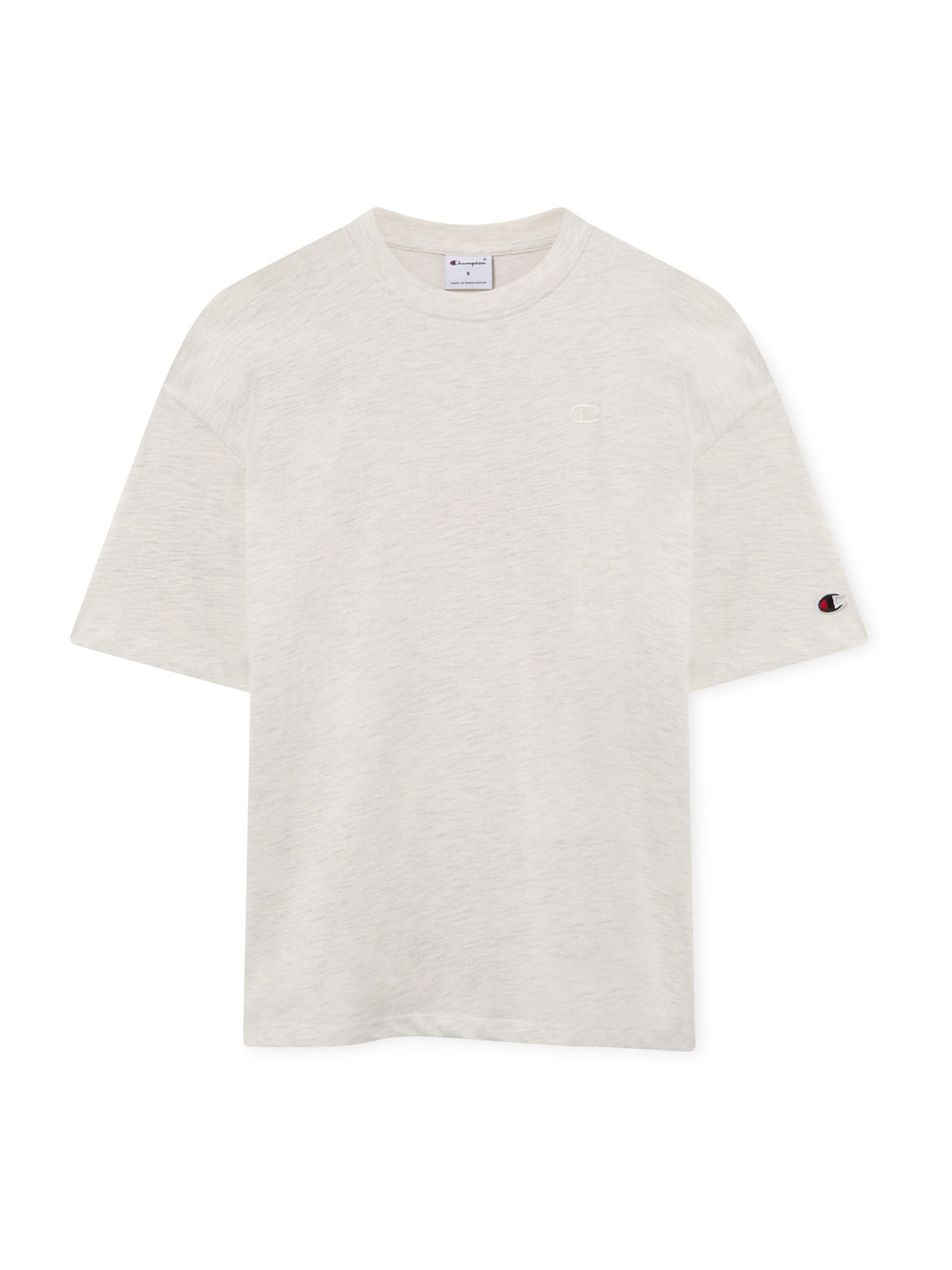 Champion Authentic Athletic Apparel Футболка оверсайз в Серый: спереди