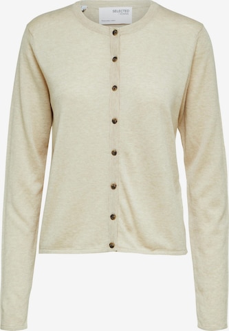 SELECTED FEMME Strickjacke 'Lydia' in Beige: predná strana