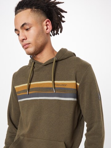 Ragwear Sweatshirt 'Hake' in Green