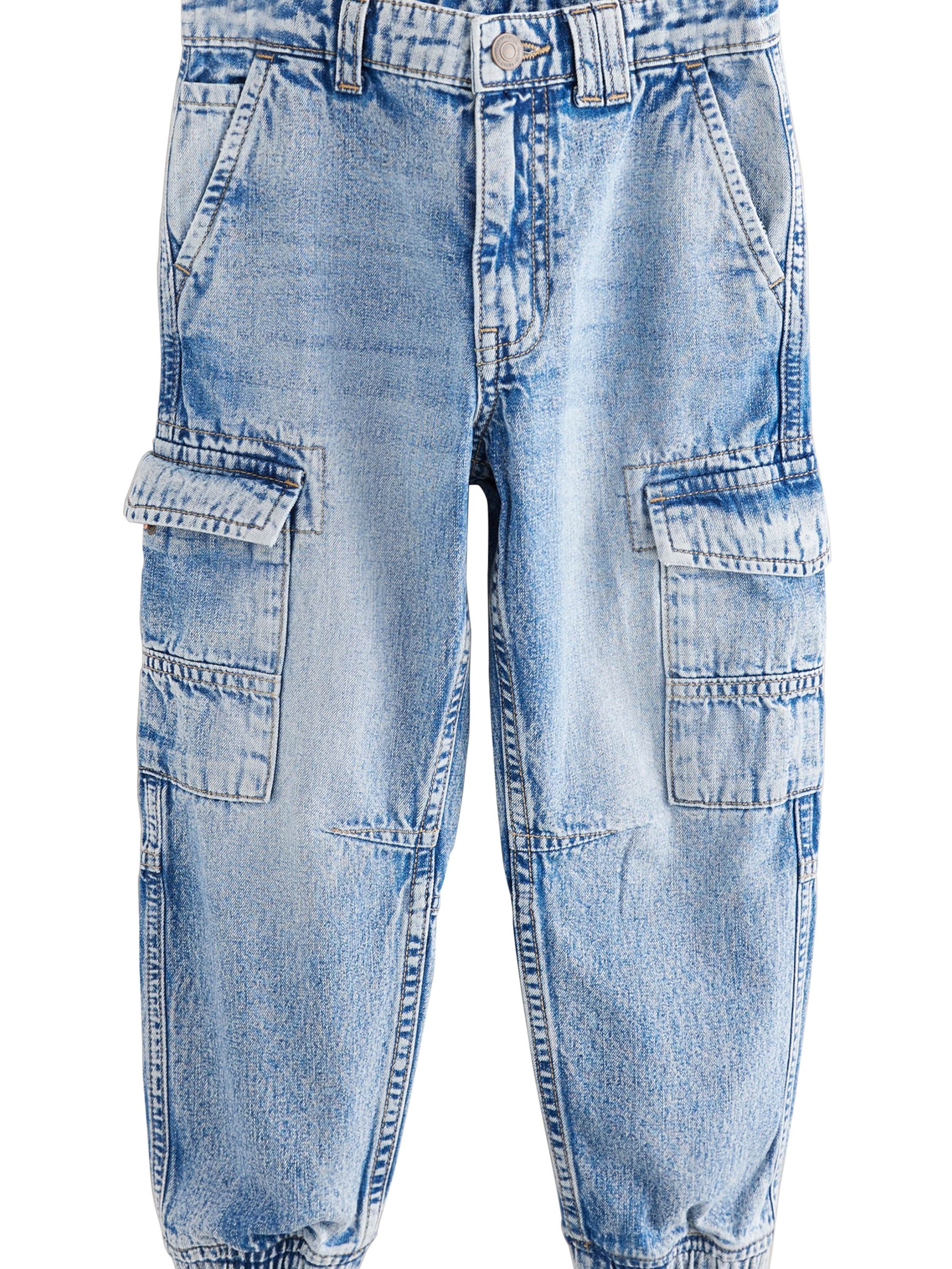 Next Baggy Džínsy - Modrá: predná strana