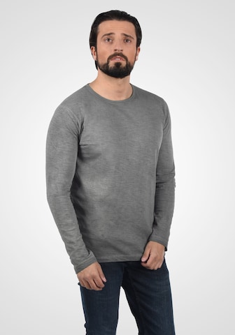 !Solid Shirt 'Conner' in Grey: front