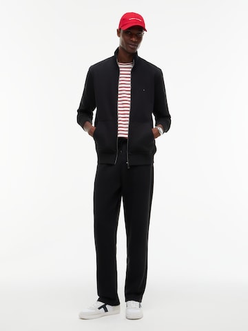 TOMMY HILFIGER - Casaco em moletão 'ESSENTIAL' em preto: frente