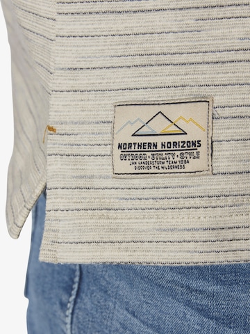Jan Vanderstorm Sweatshirt 'Magnusgren' in Beige