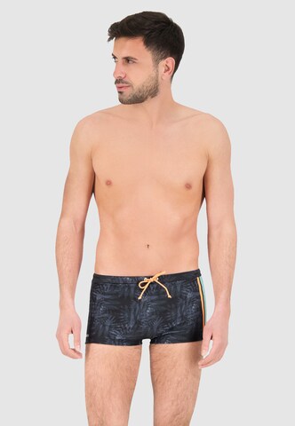 BECO the world of aquasports Badeshorts 'BEactive' in Schwarz: Vorderseite