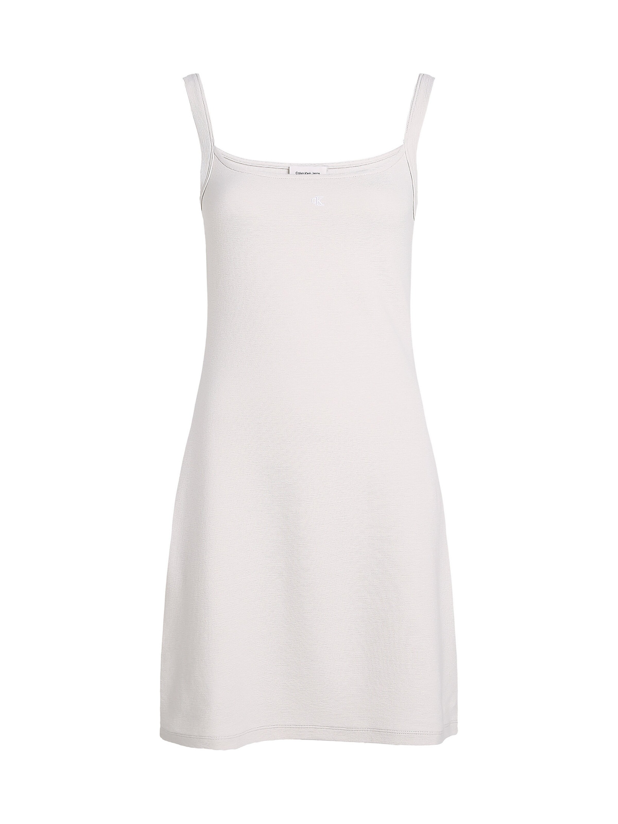 Calvin Klein Jeans Kleid in Weiß: Vorderseite