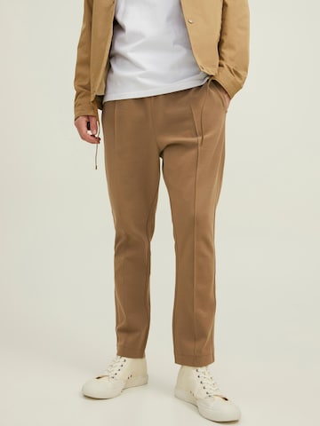 JACK & JONES regular Bukser 'Jonathan' i brun: forside