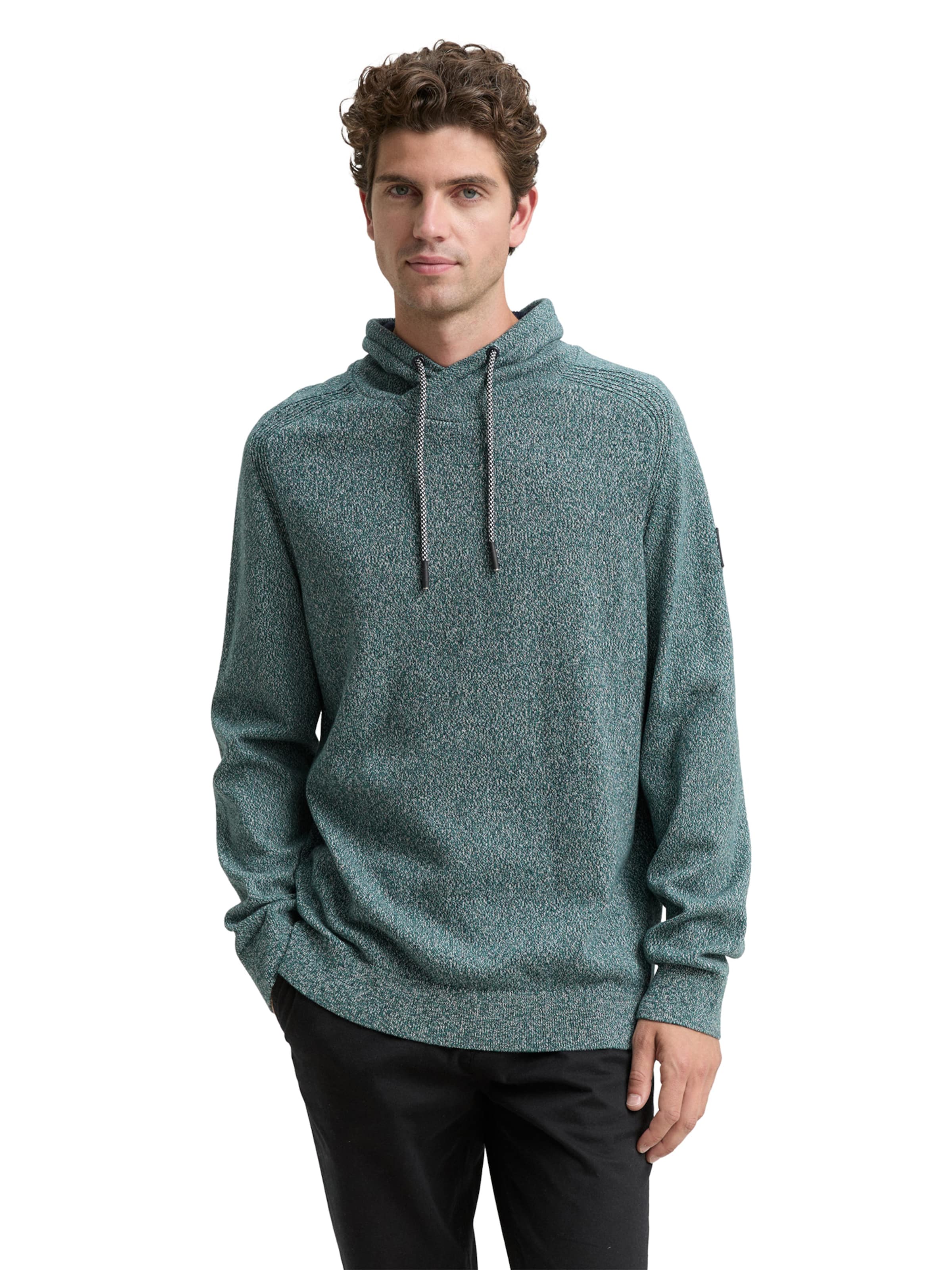 TOM TAILOR Pullover in Grün: Vorderseite