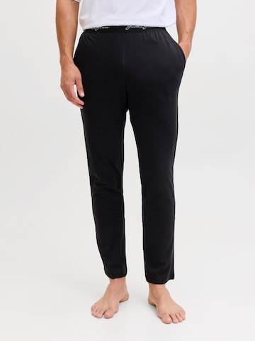 JACK & JONES - Pantalón de pijama 'JACCLYDE' en negro: frente