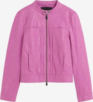 DesigualPrijelazna jakna - roza boja: prednji dio