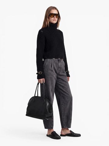 Hoermanseder Дънки Tapered Leg Дънки с набор в сиво