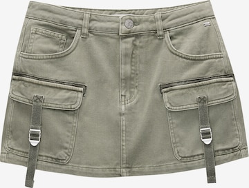 Pull&Bear Skirt in Green: front