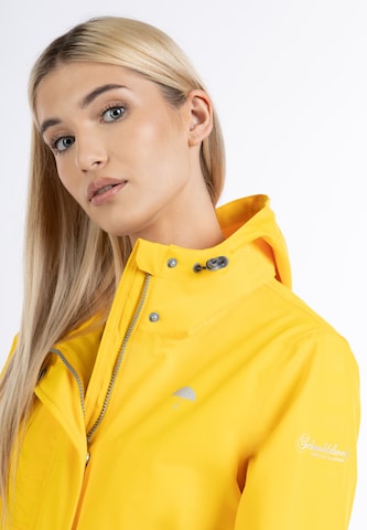 Schmuddelwedda Toiminnallinen takki 'Bridgeport' värissä keltainen