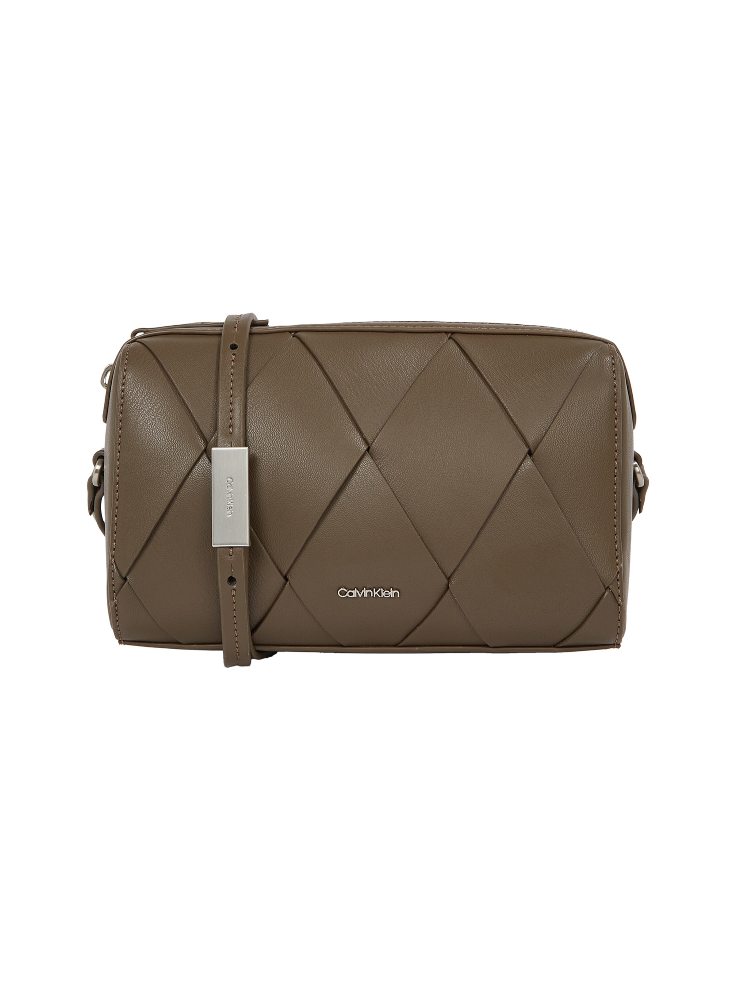 Calvin Klein Olkalaukku värissä vihreä: etupuoli