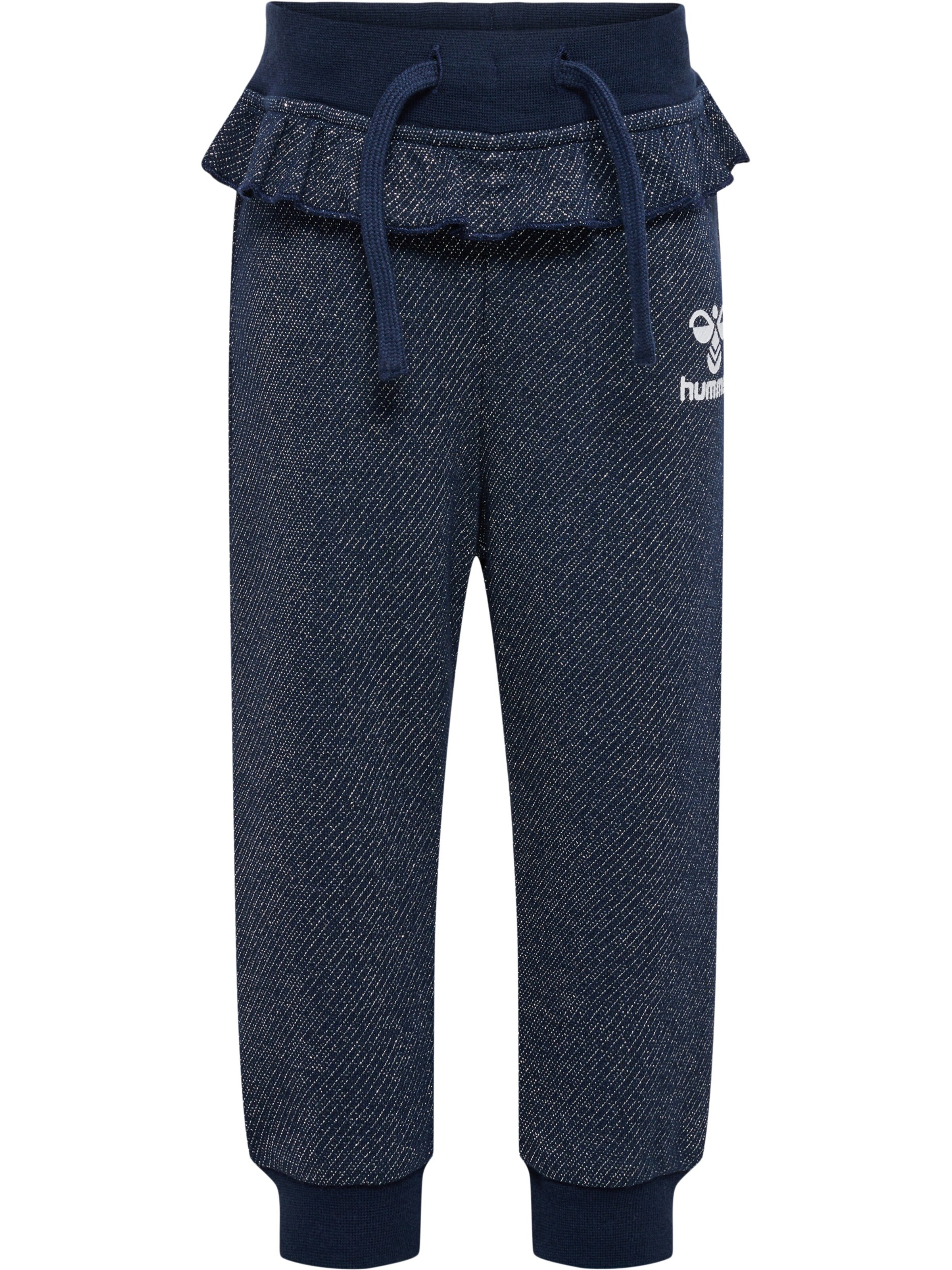 Hummel Tapered Trousers 'SALLY' in Blue: front