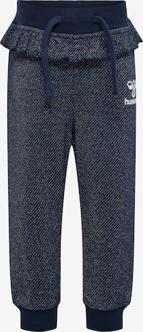 Effilé Pantalon 'SALLY' Hummel en bleu : devant