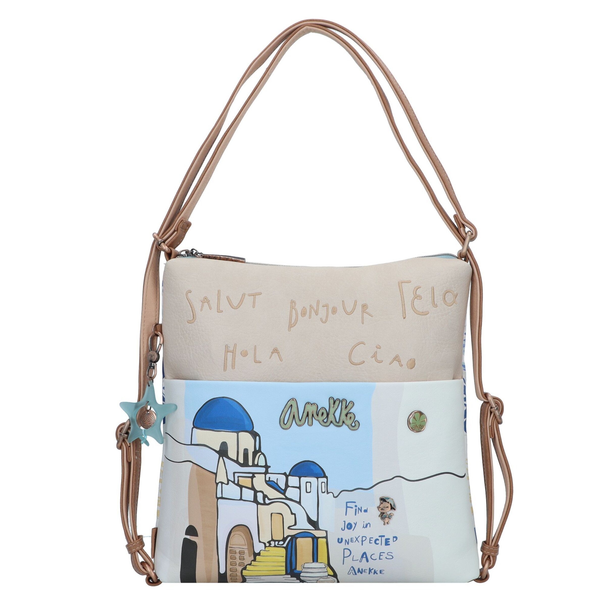 Anekke Handbag 'Sunrise' in Brown: front