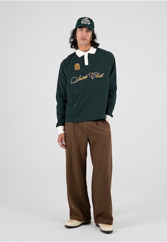 Wide leg Pantaloni con pieghe di Prohibited in marrone