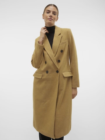 Manteau mi-saison VERO MODA en jaune : devant