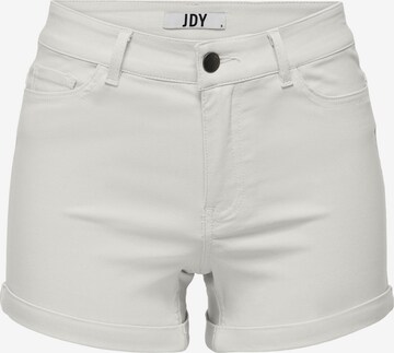 JDY Regular Broek 'Zena' in Wit: voorkant