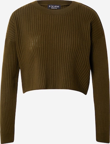 In The Style - Pullover 'SAFFRON' em verde: frente