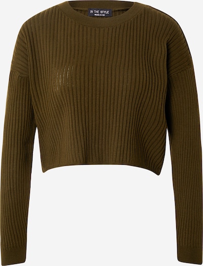 In The Style Sweater 'SAFFRON' in Khaki, Item view