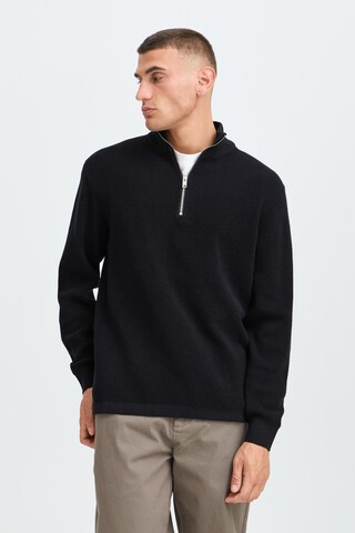 !Solid Sweater 'SDVian' in Black: front