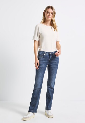 STREET ONE Slimfit Jeans in Blau