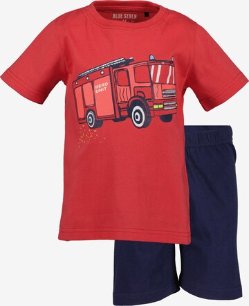 BLUE SEVEN Pajamas in Red: front