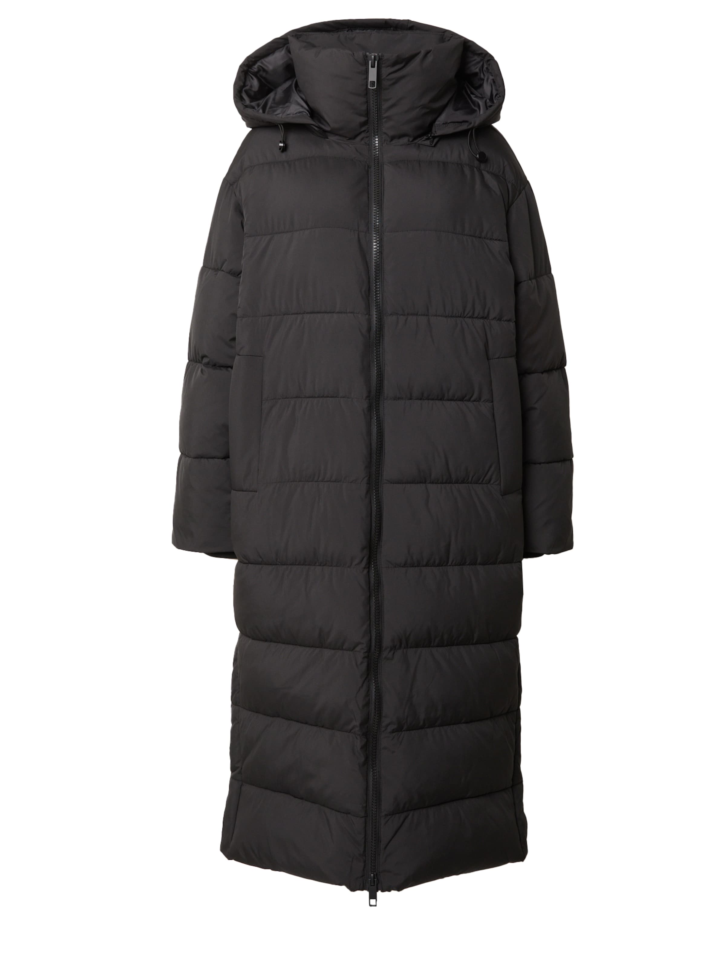 EDITED Χειμερινό παλτό 'Brady' σε μαύρο: μπροστά