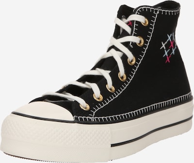 CONVERSE Sneaker high 'CHUCK TAYLOR ALL STAR' i beige / pink / sort / hvid, Produktvisning