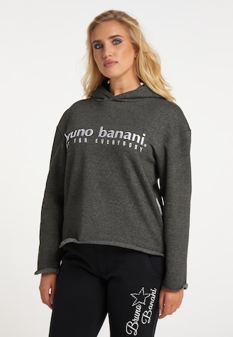 BRUNO BANANI Sweatshirt 'Ross' in Grey: front