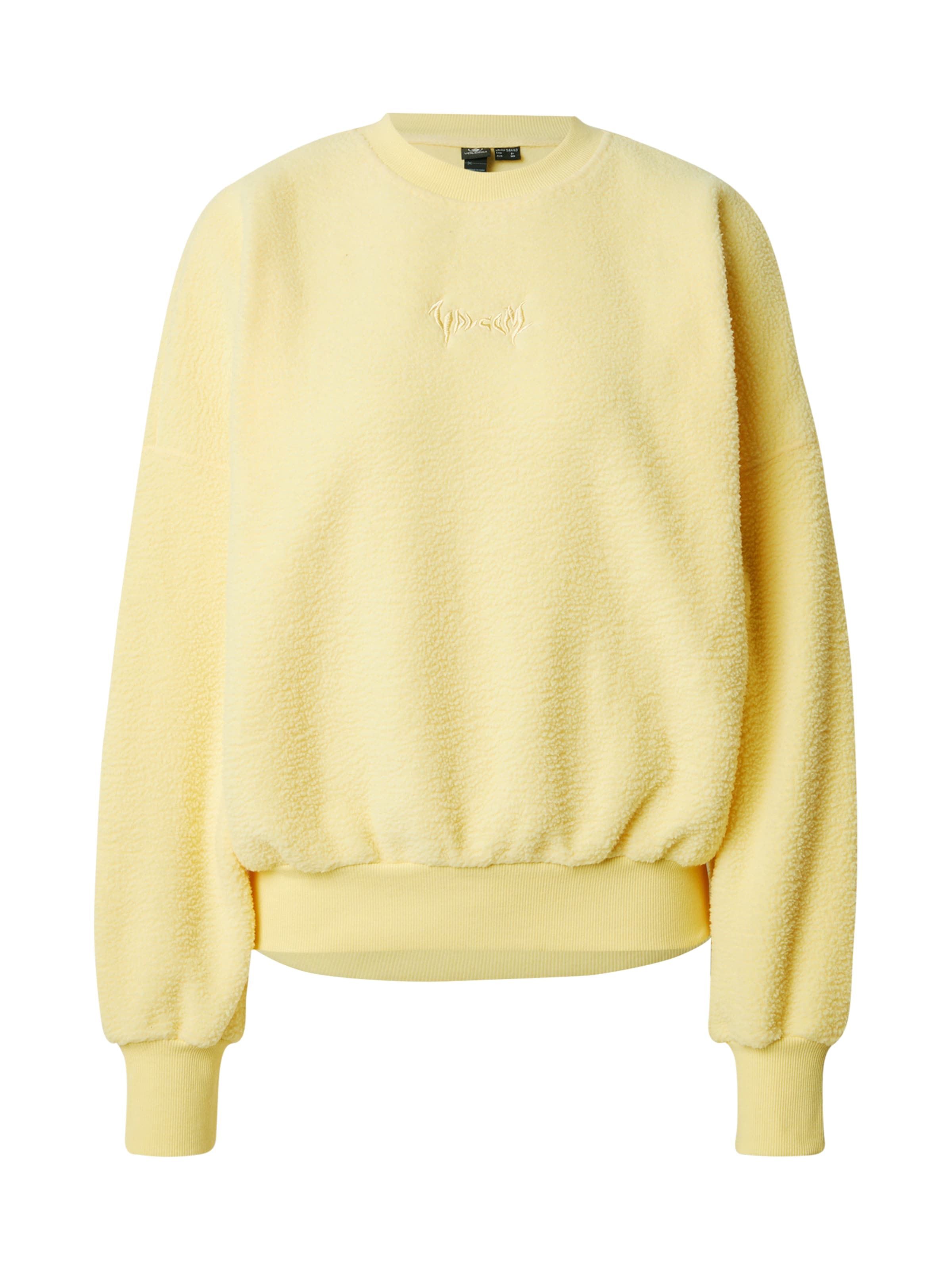 Felpa &#x27;PIOU&#x27; di Volcom in giallo: frontale