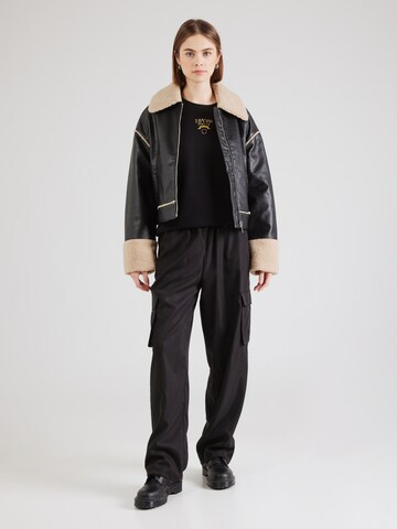 19V69 ITALIA Sweatshirt 'Bonnie' in Schwarz
