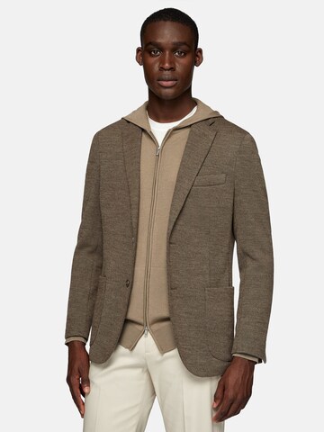 Coupe regular Veste de costume 'Bari' Boggi Milano en gris : devant