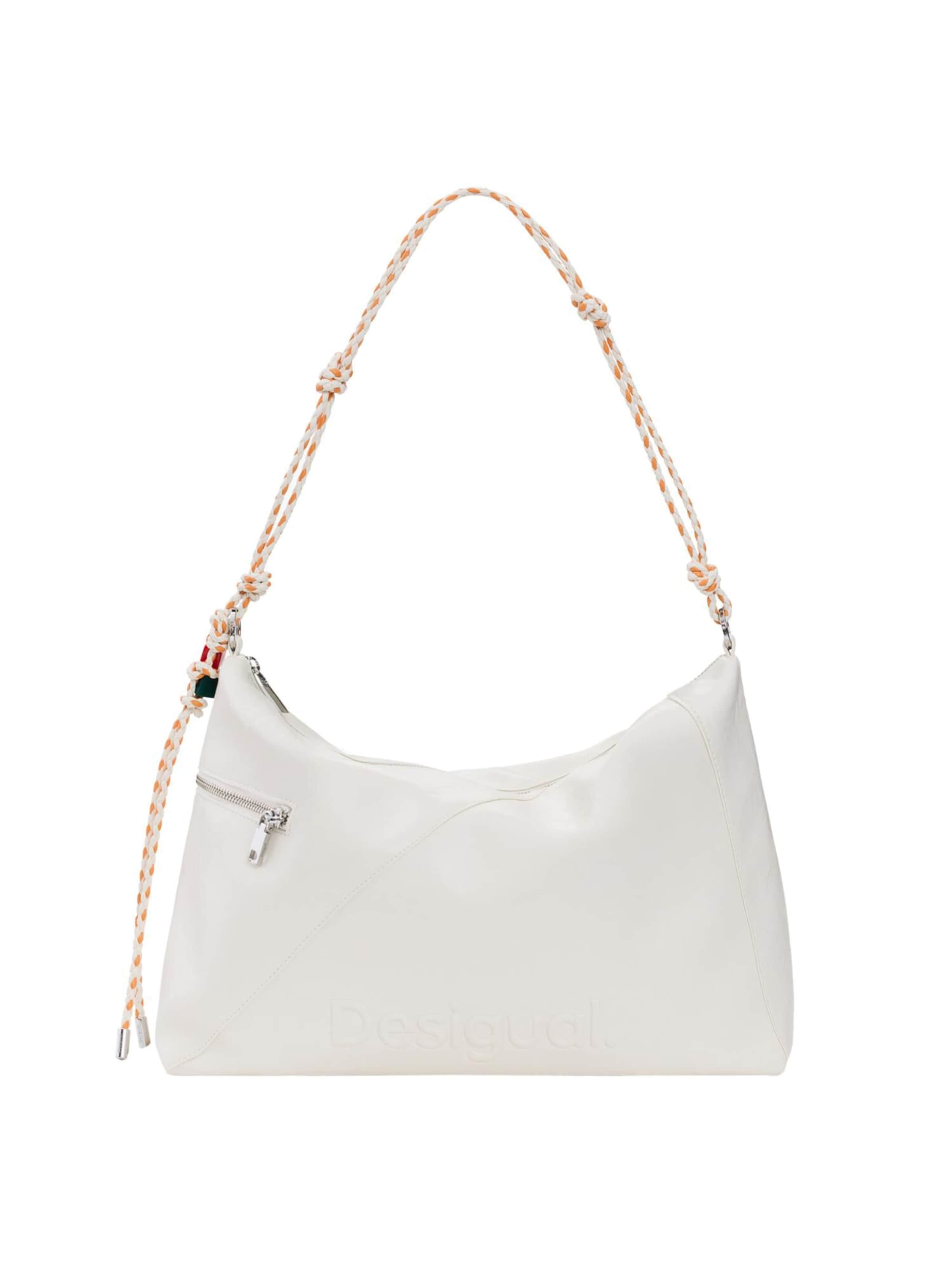 Desigual Õlakott, värv valge: eest vaates