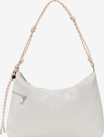 Desigual Olkalaukku värissä valkoinen: etupuoli