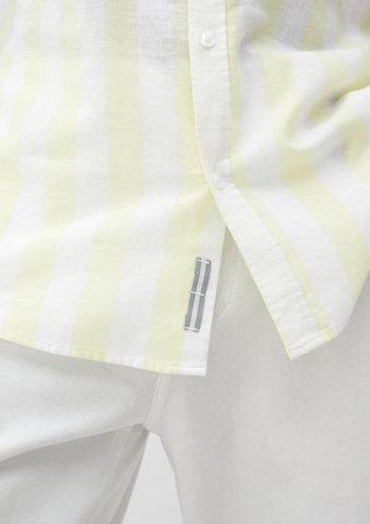 s.Oliver Regular fit Button Up Shirt in Yellow