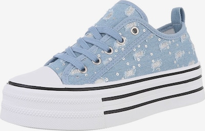 Ital-Design Sneaker in hellblau / weiß, Produktansicht