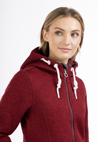 DreiMaster Maritim Fleece jacket in Red