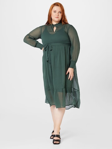 Guido Maria Kretschmer Curvy - Vestido 'Thassia' en verde: frente