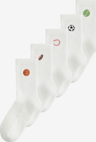 balta Next Kojinės: priekis