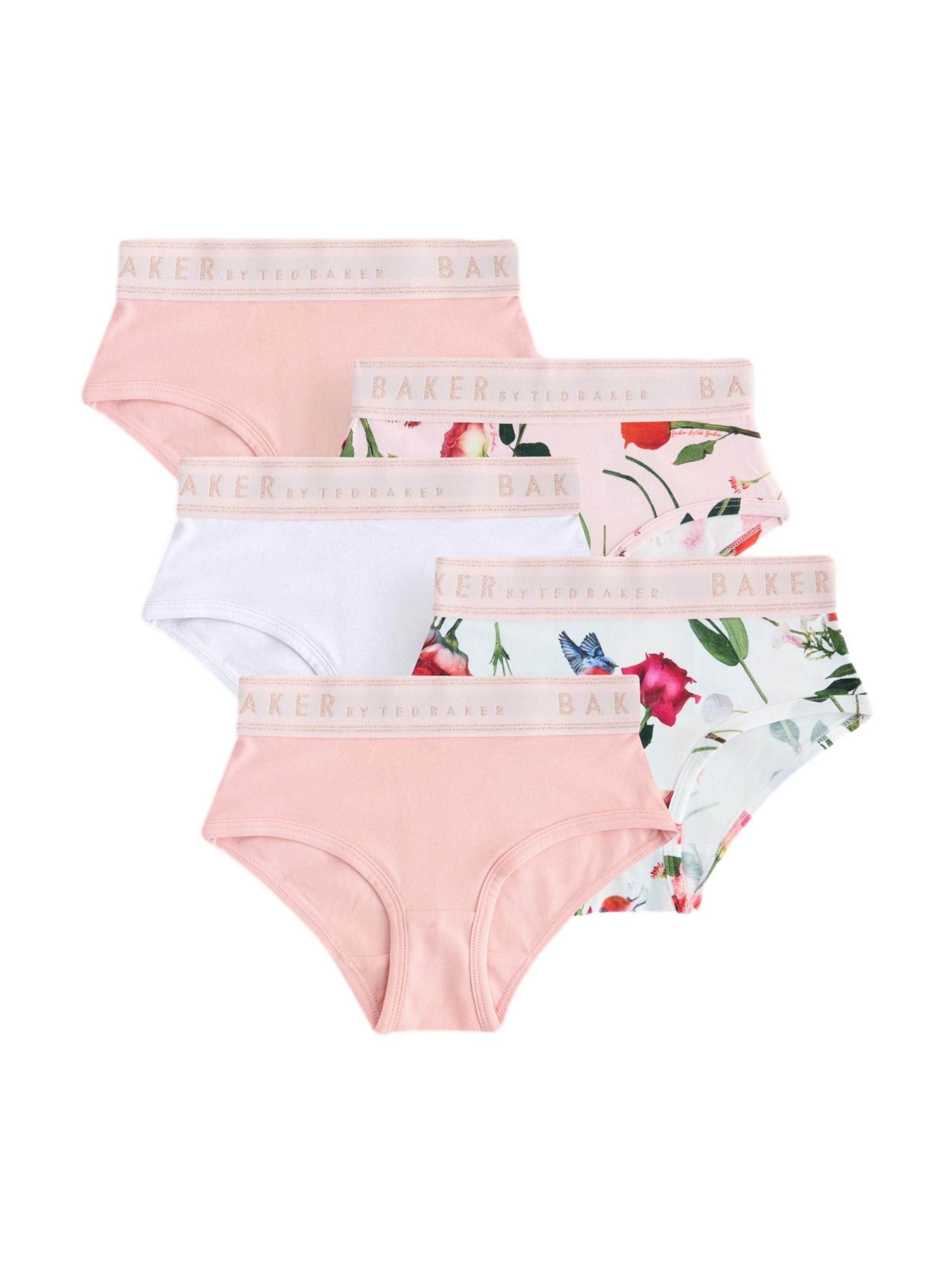 Chiloţi de la Baker by Ted Baker pe roz: față